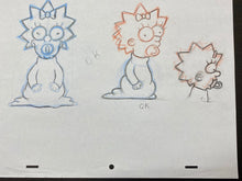 Load image into Gallery viewer, The Simpsons - Original drawing of Maggie Simpson