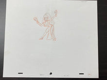 Load image into Gallery viewer, The Simpsons - Original drawing of Charo Baeza (Episode: The Old Man and the Key, 2002) 'My name is Charo, I shake my maracas'