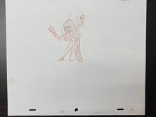 Load image into Gallery viewer, The Simpsons - Original drawing of Charo Baeza (Episode: The Old Man and the Key, 2002) 'My name is Charo, I shake my maracas'