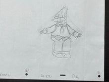 Load image into Gallery viewer, The Simpsons - Original drawing of Abraham Simpson