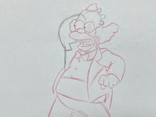 Load image into Gallery viewer, The Simpsons - Original drawing of Krusty the Clown