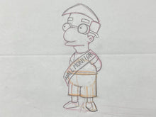 Load image into Gallery viewer, The Simpsons - Original drawing of Milhouse Van Houten
