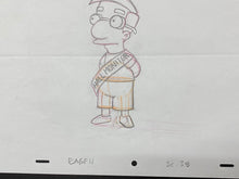 Load image into Gallery viewer, The Simpsons - Original drawing of Milhouse Van Houten