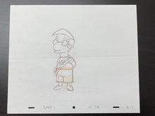 Load image into Gallery viewer, The Simpsons - Original drawing of Milhouse Van Houten