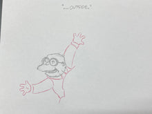 Load image into Gallery viewer, The Simpsons - Original drawing of Hans Moleman