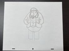 Load image into Gallery viewer, The Simpsons - Original drawing of Bleeding Gums Murphy