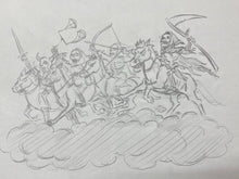 Load image into Gallery viewer, The Simpsons - Original drawing from the Episode: Simpsons Bible Stories, 1999