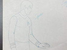 Load image into Gallery viewer, Star Trek - Original drawing of Spock (voiced by Leonard Nimoy)