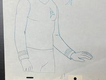 Load image into Gallery viewer, Star Trek - Original drawing of Spock (voiced by Leonard Nimoy)