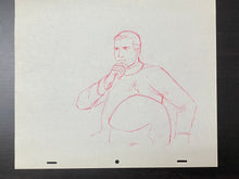 Load image into Gallery viewer, Star Trek - Original drawing of James Tiberius Kirk - Lay out drawing