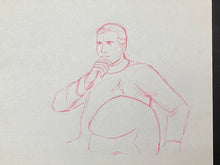 Load image into Gallery viewer, Star Trek - Original drawing of James Tiberius Kirk - Lay out drawing