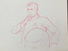 Load image into Gallery viewer, Star Trek - Original drawing of James Tiberius Kirk - Lay out drawing