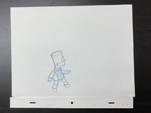 Load image into Gallery viewer, The Simpsons - Original drawing of Bart Simpson