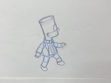 Load image into Gallery viewer, The Simpsons - Original drawing of Bart Simpson