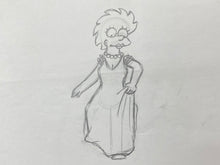 Load image into Gallery viewer, The Simpsons - Original drawing of Lisa Simpson, as and adult