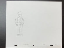 Load image into Gallery viewer, The Simpsons - Original drawing of Seymour Skinner