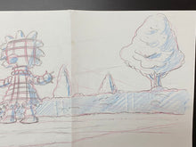 Load image into Gallery viewer, The Simpsons - Original drawing of scene background (XL size) - (Episode: On a Clear Day I Can't See My Sister, 2005)