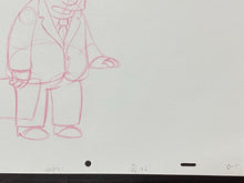 Load image into Gallery viewer, The Simpsons - Original drawing of Mayor Joe Quimby