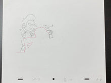 Load image into Gallery viewer, The Simpsons - Original drawing of Snake Jailbird