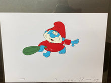 Load image into Gallery viewer, The Smurfs - Original animation cel of Papa Smurf