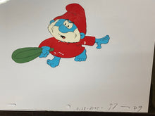 Load image into Gallery viewer, The Smurfs - Original animation cel of Papa Smurf