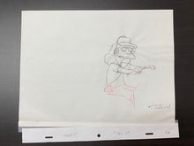 Load image into Gallery viewer, The Simpsons - Original drawing of Otto Mann (Episode: The Mook, The Chef, The wife and her Homer, 2005)