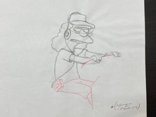 Load image into Gallery viewer, The Simpsons - Original drawing of Otto Mann (Episode: The Mook, The Chef, The wife and her Homer, 2005)
