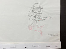 Load image into Gallery viewer, The Simpsons - Original drawing of Otto Mann (Episode: The Mook, The Chef, The wife and her Homer, 2005)
