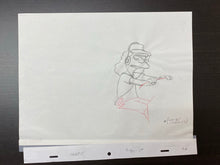 Load image into Gallery viewer, The Simpsons - Original drawing of Otto Mann (Episode: The Mook, The Chef, The wife and her Homer, 2005)