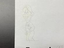 Load image into Gallery viewer, The Super Mario Bros. Super Show! (1989) - Original Animation Drawing of Luigi