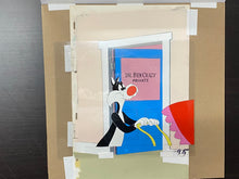Load image into Gallery viewer, Looney Tunes - Original animation cel of Sylvester with original painted background (1960s)