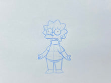 Load image into Gallery viewer, The Simpsons - Original drawing of Lisa Simpson