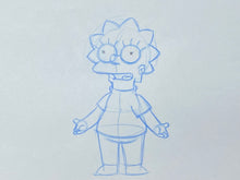 Load image into Gallery viewer, The Simpsons - Original drawing of Lisa Simpson