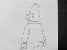 Load image into Gallery viewer, The Simpsons - Original drawing of Abraham Simpson