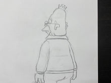 Load image into Gallery viewer, The Simpsons - Original drawing of Abraham Simpson