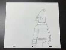 Load image into Gallery viewer, The Simpsons - Original drawing of Abraham Simpson