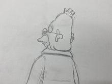 Load image into Gallery viewer, The Simpsons - Original drawing of Abraham Simpson