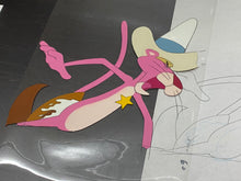 Load image into Gallery viewer, Pink Panther cowboy, original animation cel and drawing - BIG SIZE, rare