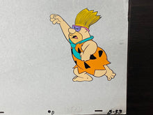 Load image into Gallery viewer, The Flintstones - Original animation cel and drawing of Frederick "Fred" Flintstone