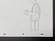 Load image into Gallery viewer, The Simpsons - Original drawing of Carl Carlson