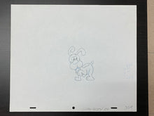 Load image into Gallery viewer, The Smurfs - Original animation drawing of Dog/Puppy (rare)