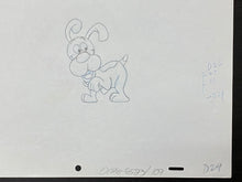 Load image into Gallery viewer, The Smurfs - Original animation drawing of Dog/Puppy (rare)