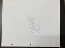 Load image into Gallery viewer, The Smurfs - Original animation drawing of Dog/Puppy (rare)