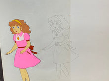 Load image into Gallery viewer, Lalabel, the Magical Girl (1981) - Original animation cel and drawing