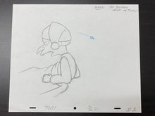 Load image into Gallery viewer, The Simpsons - Original drawing of Montgomery Burns
