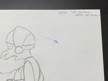 Load image into Gallery viewer, The Simpsons - Original drawing of Montgomery Burns