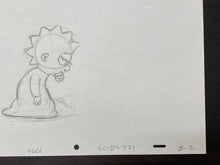 Load image into Gallery viewer, The Simpsons - Original drawing of Maggie Simpson