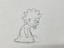 Load image into Gallery viewer, The Simpsons - Original drawing of Maggie Simpson