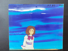 Load image into Gallery viewer, Candy Candy (1976-1979) - Original animation cel and drawing of Patty O'Brien and Annie Britter with painted background
