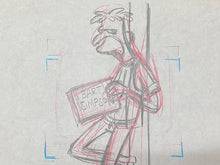 Load image into Gallery viewer, The Simpsons - Original drawing of Ugolin, Episode 11: The Crepes of Wrath (1990)
